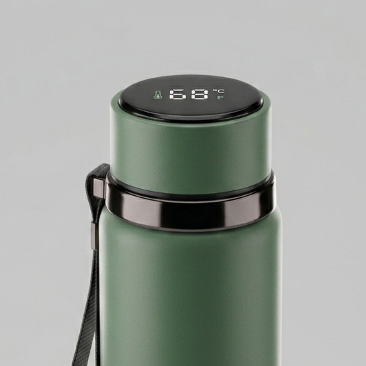 Botella Térmica Acero Inoxidable con Display