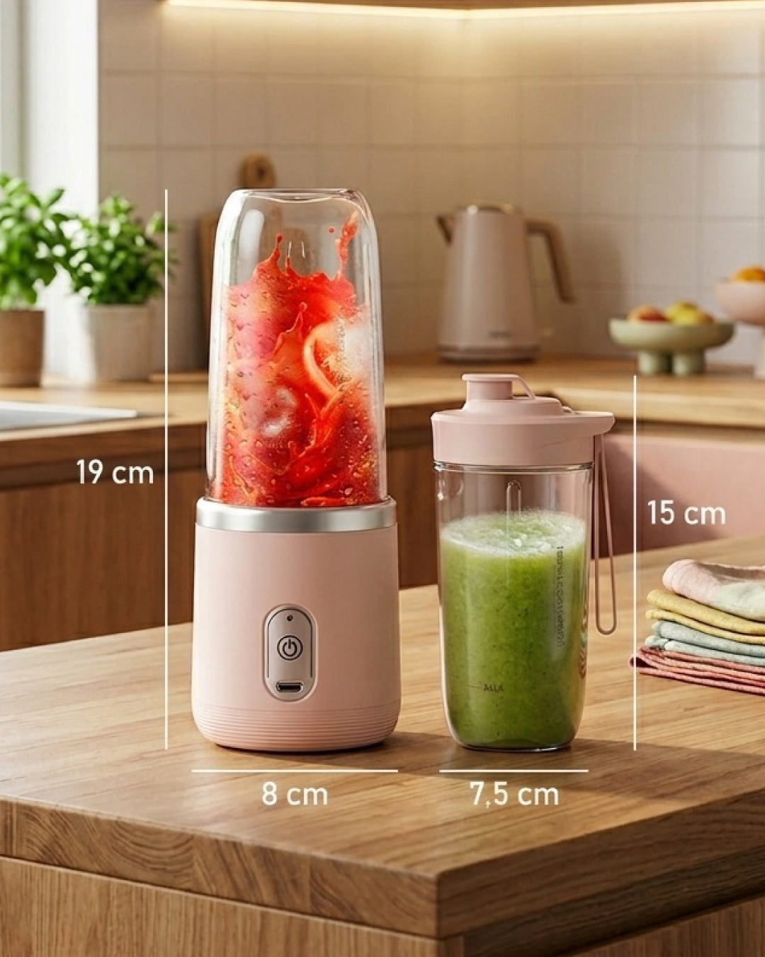 Mini Licuadora Portatil 400ml