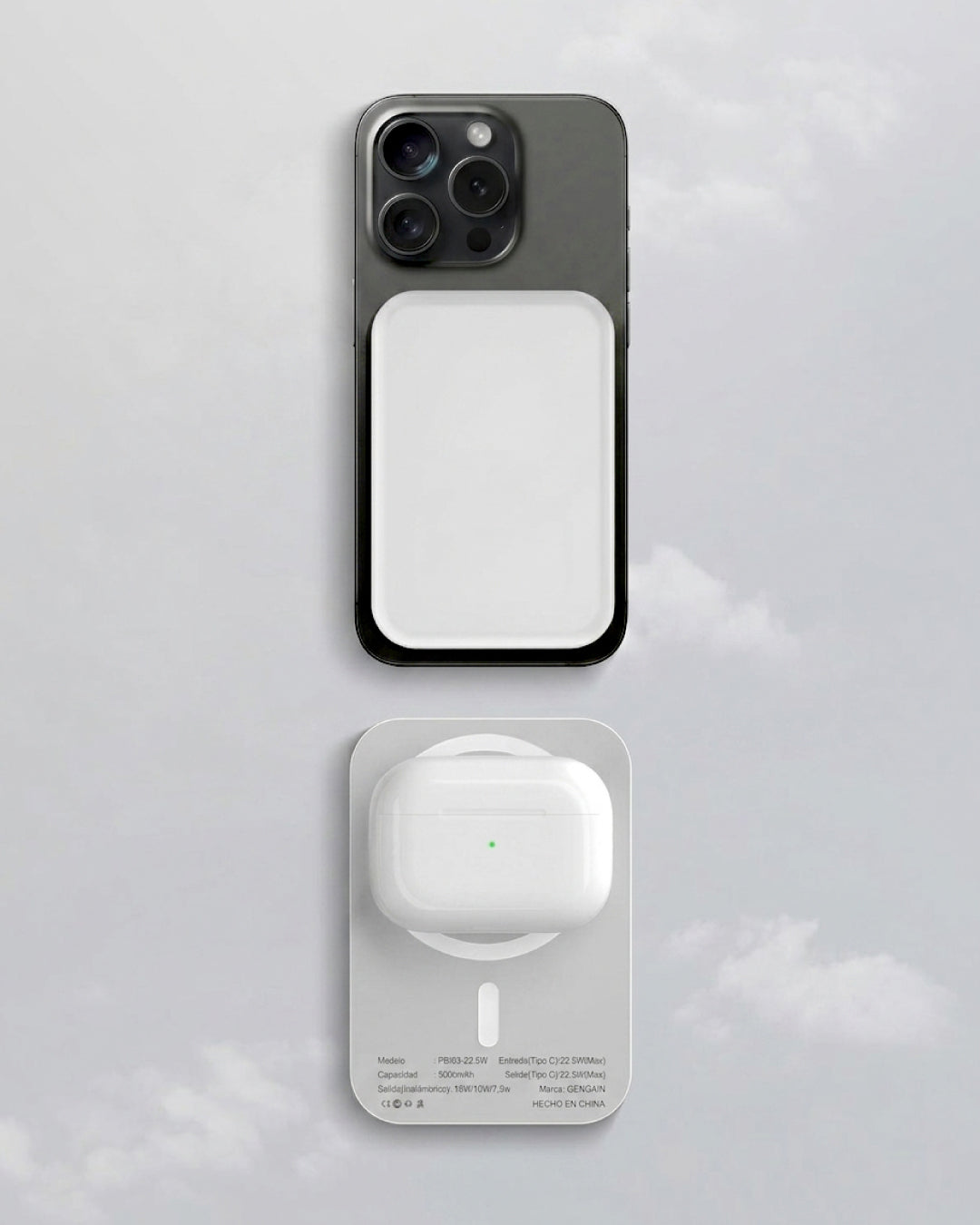 Power Bank Magnético Inalambrico