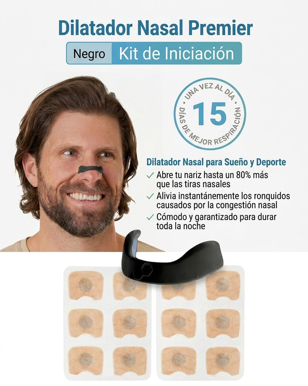 Respiraplus Banda Nasal Respiracion