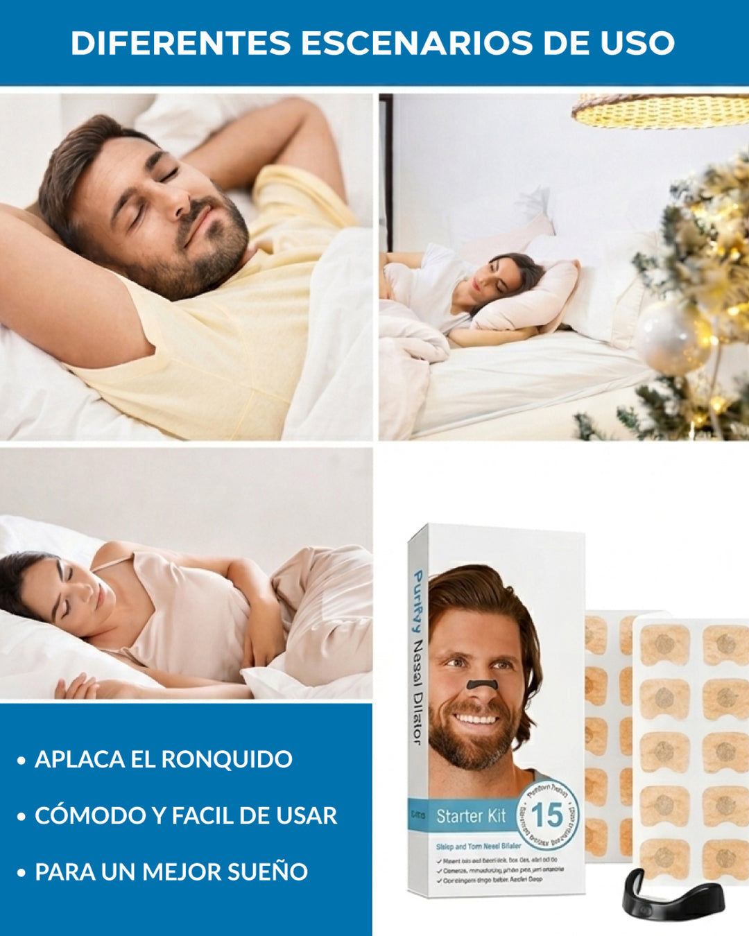 Respiraplus Banda Nasal Respiracion