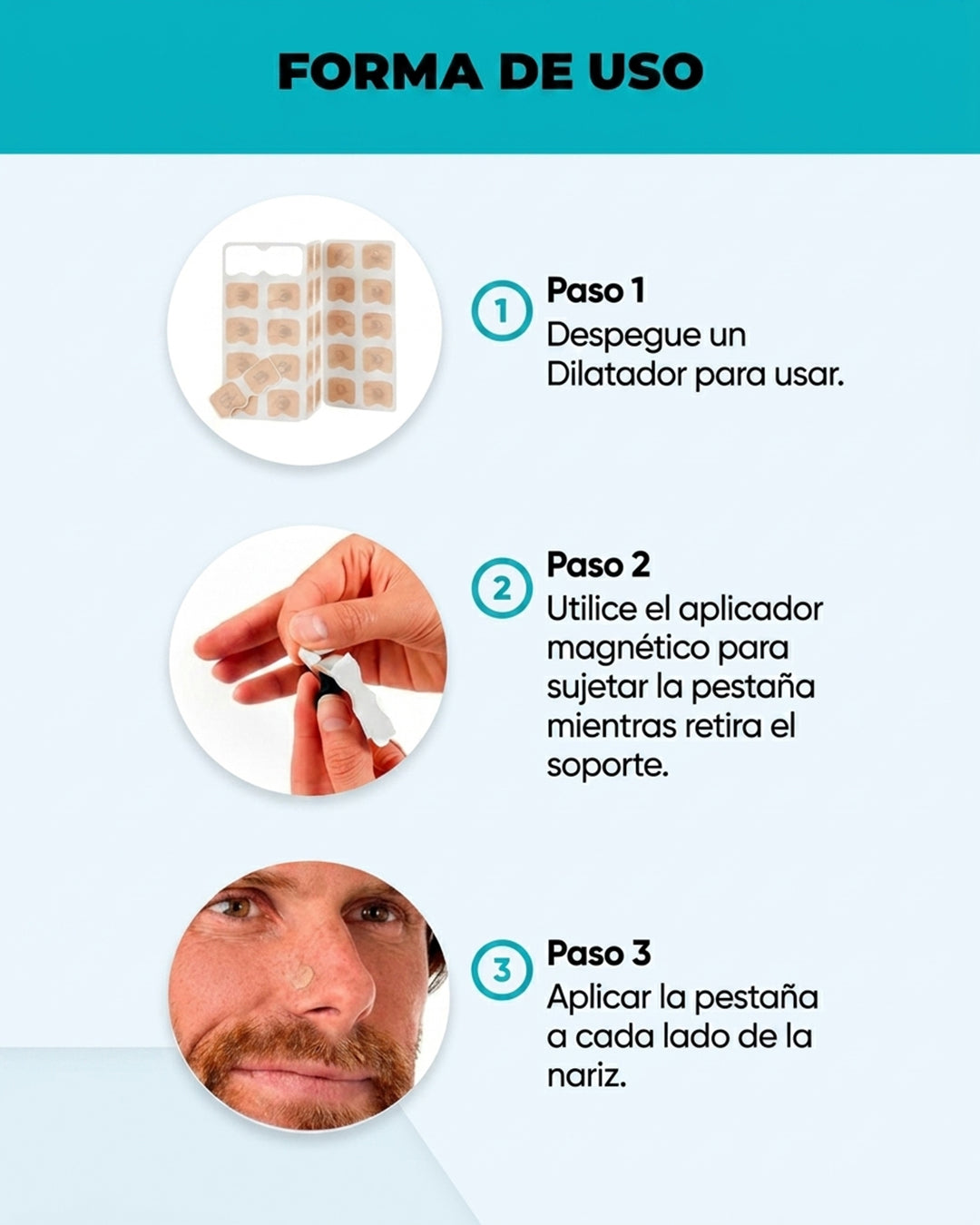 Respiraplus Banda Nasal Respiracion