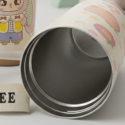 Vaso Térmico de Acero Inoxidable – Capibara y Labubu